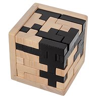 Kruzzel 24742 Wooden puzzle cube - Brain Teaser