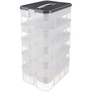 Kruzzel Storage box for building sets, 35 l, 5 tiers - Storage Box