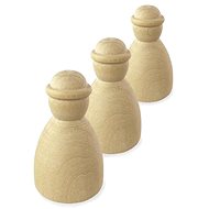Ulanik Set of figures for painting, 3 pcs - Paintable Figurine