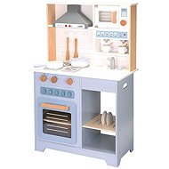 Adam Toys Large wooden interactive kitchen with accessories - Play Kitchen