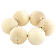 Ulanik Wooden beads 45 mm 6 pcs - Beads