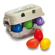 ERZI Eggs coloured in box - Toy Kitchen Food