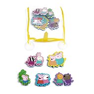 Peppa malac memóriajáték - Fürdőjáték