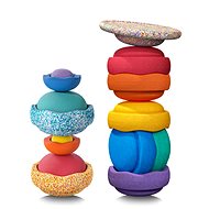 Stapelstein Summer Rainbow Set complete classic - Balance Game