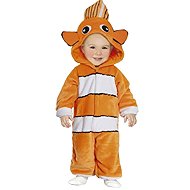 GUIRCA Nemo - orange and white universal children's costume 18-24 months - Costume
