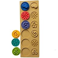 Sensory Puzzle Wheels XL, pastel - Educational Toy