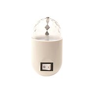 ACA Lighting Children's LED Mini Disco Ball 3W/RGB/IP20 socket light - Night Light