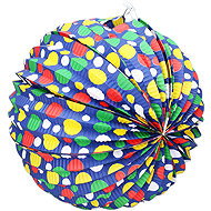Wiky Ball Lantern 30 cm, 5 designs - Chinese Lantern