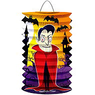 LUMA Halloween Dracula cylinder lantern 15cm - Chinese Lantern