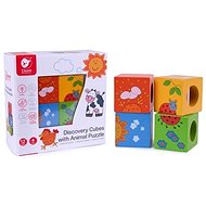 Classic World Cognitive cubes with animals - Picture Blocks