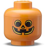 LEGO storage head (mini) - pumpkin - Storage Box