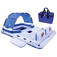 Bestway Tropical Breeze Inflatable Floating Island 389 × 274 × 73 cm - Inflatable Boat