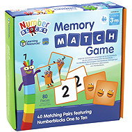 Learning Resources Paměťová hra Numberblocks - Didactic Toy