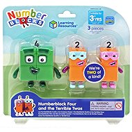 Learning Resources Numberblocks Four and the Terrible Twos figure set - Educational Toy