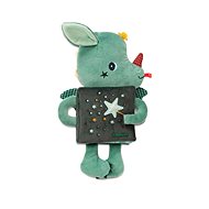 Lilliputiens Textile book with light-up picture - Joe the dragon - Cloth Book