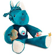Lilliputiens Marius Rhino plush toy with activities - Soft Toy
