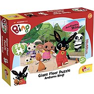 Lisciani Bing Giant Floor Puzzle 24 Strong Pieces: Come with Us - Jigsaw Puzzle