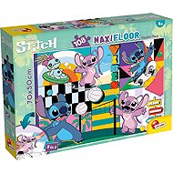 Lisciani Double-Sided MAXI Puzzle 108 Pieces Lilo & Stitch (with colouring page) - Jigsaw Puzzle