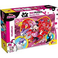 Lisciani Double-Sided MAXI Puzzle 108 Pieces Minnie (with Colouring Page) - Jigsaw Puzzle