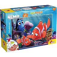 Lisciani Finding Nemo Double-Sided MAXI Puzzle 24 Pieces (with Colouring Page) - Jigsaw Puzzle