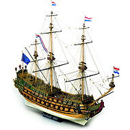 Mamoli Friesland 1663 1:75 kit - Wooden Model