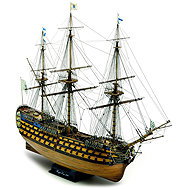 Mamoli Royal Louis 1780 1:90 kit - Wooden Model