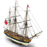 Mamoli H. M. S. Surprise 1796 1:75 kit - Wooden Model
