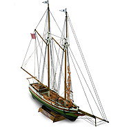 Mini Mamoli Flying Fish 1:100 kit - Wooden Model