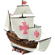 Mini Mamoli Pinta 1:106 kit - Wooden Model