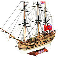 Mini Mamoli H. M. S. Endeavour 1:143 kit - Wooden Model