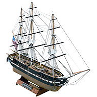 Mini Mamoli U.S. Constitution 1:330 kit - Wooden Model