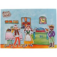 Marionette's The Devil and Katya - Fairy tale to the theatre - 3 puppets - Puppet