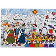 Marionetto Snow White and the Seven Dwarfs - The Great Fairy Tale for the Theatre - 12 puppets - Puppet
