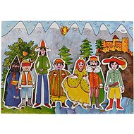 Marionetino Long, Wide and Sharp - Fairy tale to the theatre - 7 puppets - Puppet