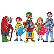 Marionetino Gingerbread house - puppets 5 pcs - Puppet