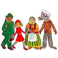 Marionetino Little Red Riding Hood - puppets 4 pcs - Puppet