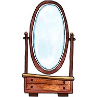 Marionettino Mirror - backdrop - Figure Accessories