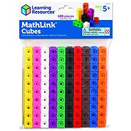 Learning Resources MathLink Cubes, 100 pcs - Kids’ Building Blocks