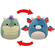 Squishmallows 2in1 Basilisk Magtus and Dragon Carin - Soft Toy