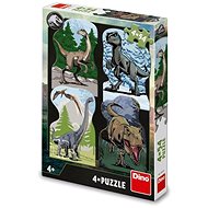 Dino Jurassic World 4×54 - Jigsaw Puzzle