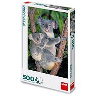 Dino Koalas in the tree - Jigsaw Puzzle