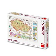 Dino Maps of the Czech Republic - Jigsaw Puzzle