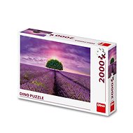 Dino Lavender Field - Jigsaw Puzzle