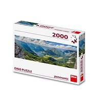 Dino View of the Alps panoramic - Jigsaw Puzzle