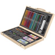 Mac Toys Creative Wooden Case 79 pieces - Art Supplies