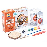 Mac Toys Modelo Wooden modelling kit - birds - Modelling Clay
