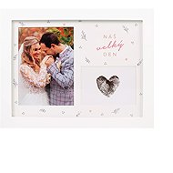 Fingerprint set with photo frame for newlyweds - Print Set