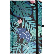 Pocket diary with rubber band - Plants - Planner