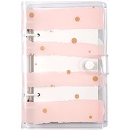 Ring planner - Pink and white with dots - Planner