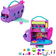 Polly Pocket Kitten plane with 2 pidi dolls and a pet - Children's Airplane